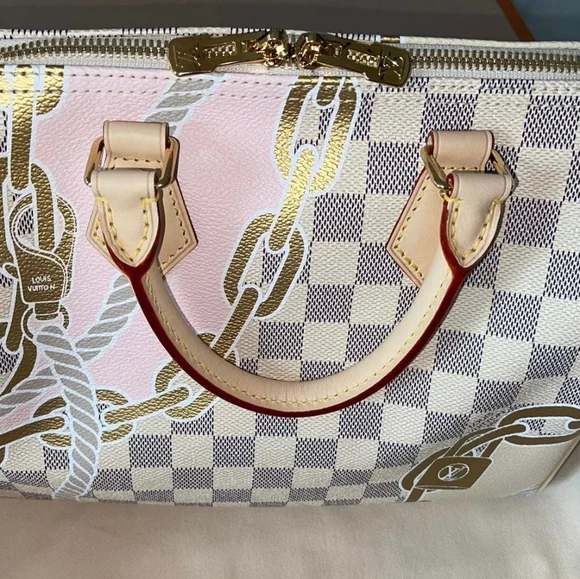 Louis Vuitton Damier Azur Nautical Speedy 25 - Picture 2 of 15